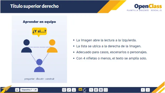 Título superior derecho